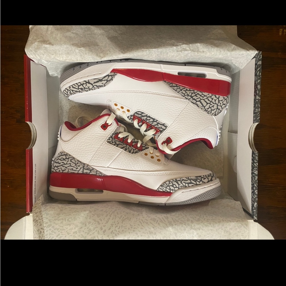 Jordan 3 Retro Cardinal Red